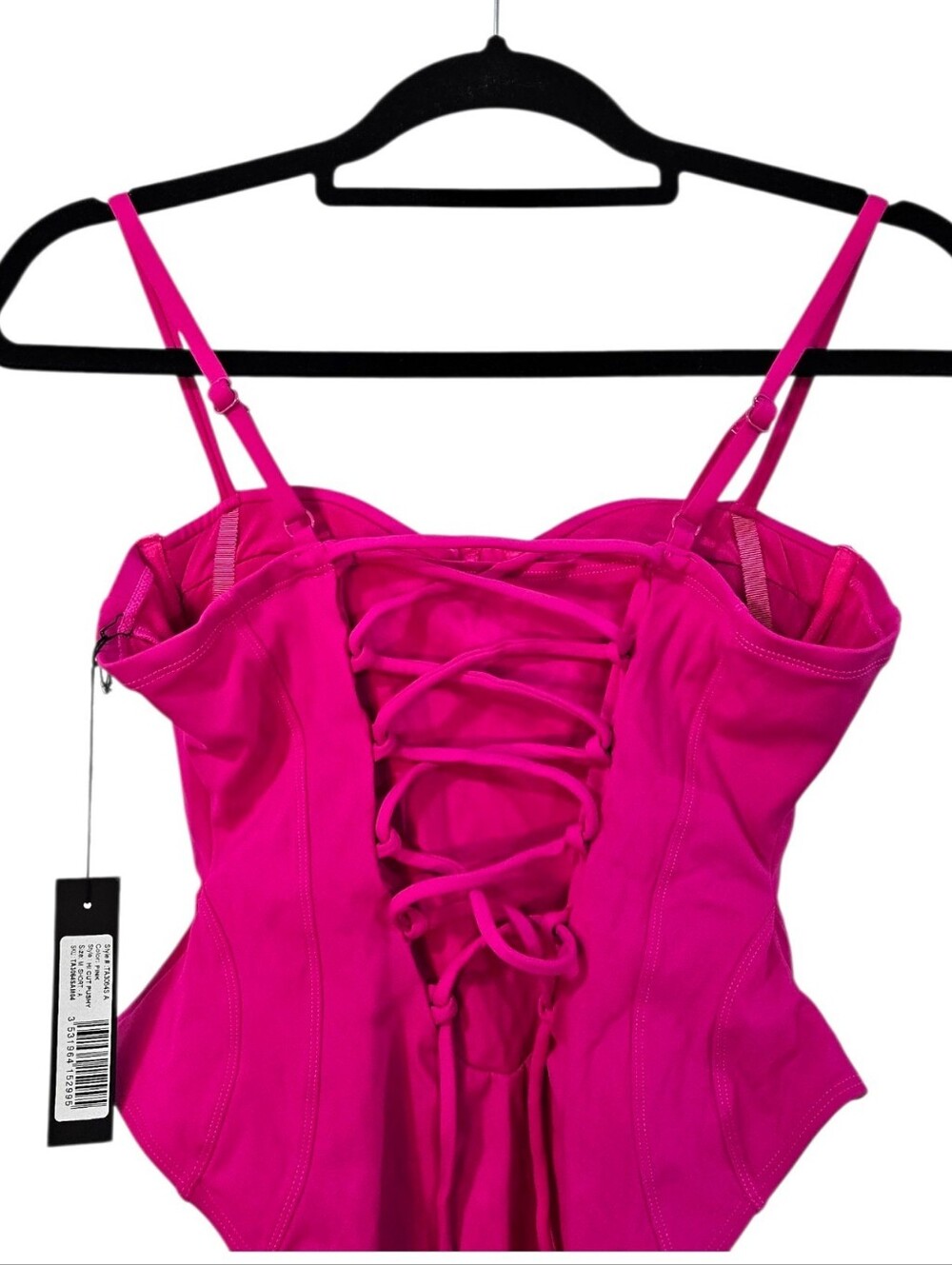 TA3 Hi Cut Pushy One-Piece Swimsuit - Picture 5 of 6